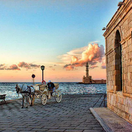 Daire Beautiful 2-bed In Chania 65 Sqm Space W